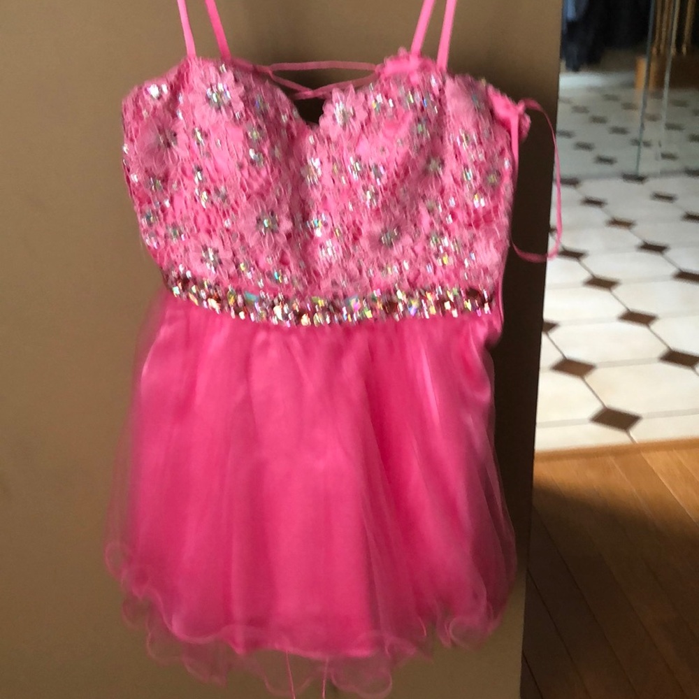 Pink dress
